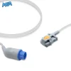 Pediatric Soft Tip SpO2 Sensor 3.0m for Emtel Monitors Reusable, Technology: Nellcor Oxismart