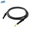 ESU-012A Reusable Monopolar Unipolar Connecting Cable 4mm Banana To 4mm Banana Socket 3m Silicone Cable Nylon Fiber Connector 38 ESU-012A Reusable Monopolar ESU Cable 4mm Banana to 4mm Socket 3m Silicone Cable with Nylon Fiber Connector
