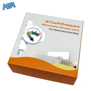 ET Cuff Pressure Manometer Airway-Sure retail packaging box for veterinary use