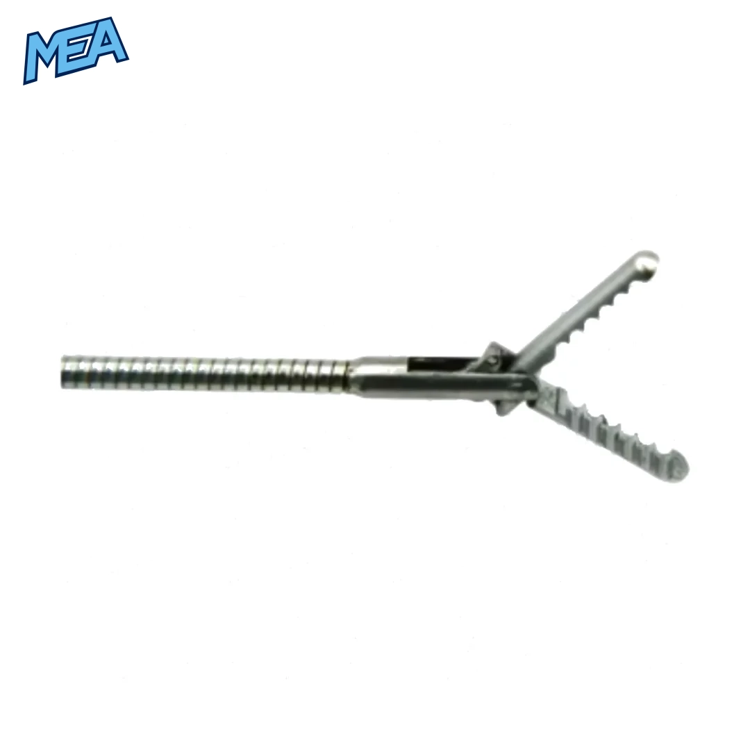 Veterinary foreign body forceps for flexible endoscope