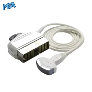 GE 4C-D Convex Array Ultrasound Probe compatible with Voluson E6, E8 Expert, and Vivid E9 systems