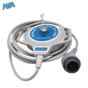 GE Corometrics 2264HAX TOCO and 5700HAX ultrasound transducer for fetal monitoring with 3m TPU cable