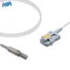 Adult Soft Tip SpO2 Sensor 1.0m for GE Healthcare OXY-F1-H Reusable, Technology: Ohmeda