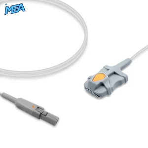 Adult Soft Tip SpO2 Sensor 1.0m for GE Healthcare OXY-F1-H Reusable, Technology: Ohmeda