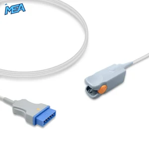Pediatric Hard Shell SpO2 Sensor 3.0m for GE Healthcare Monitors Reusable, Technology: Nellcor OxiMax