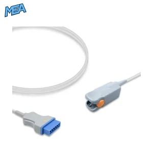 GE Healthcare pediatric hard shell SpO2 sensor 3.0m with 11-pin connector, Nellcor OxiMax