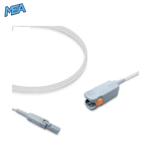 GE Healthcare pediatric hard shell SpO2 sensor 1.0m with Ohmeda technology, reusable finger clip and cable
