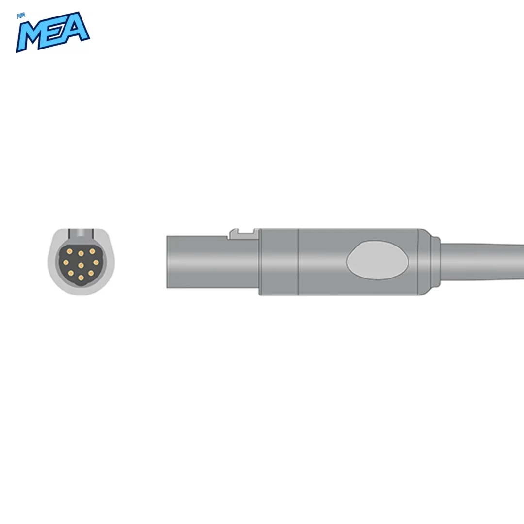 Adult Hard Shell SpO2 Sensor 1.0m for GE Healthcare TS-F1-H Reusable, Technology: Ohmeda 4 GE Healthcare SpO2 sensor connector diagram