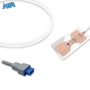 Adult Non-woven Adhesive SpO2 Sensor 0.9m for GE Healthcare TS-AAW-10 Disposable, Technology: Trusignal