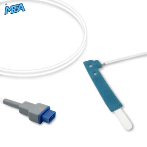 Adult/Neonate Non-adhesive Foam SpO2 Sensor 0.9m for GE Healthcare TS-AP-10 Disposable, Technology: Trusignal