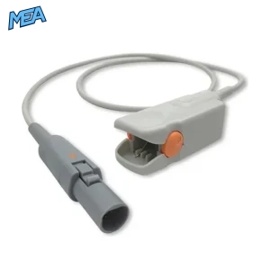 GE Healthcare TS-F1-H adult hard shell SpO2 sensor with 1.0m cable