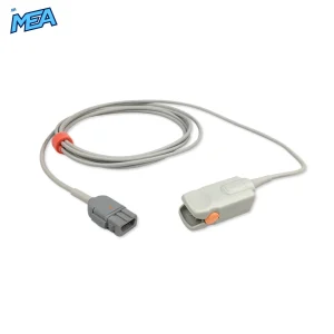 Adult Hard Shell SpO2 Sensor 3.0m for GE Healthcare TS-F4-MC Reusable, Technology: Trusignal view 2