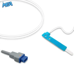 Pediatric/Infant Non-adhesive Foam SpO2 Sensor 0.9m for GE Healthcare TS-PAW-10 Disposable, Technology: Trusignal