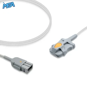 Adult Soft Tip SpO2 Sensor 3.0m for GE Healthcare TS-SA3-MC Reusable, Technology: Trusignal