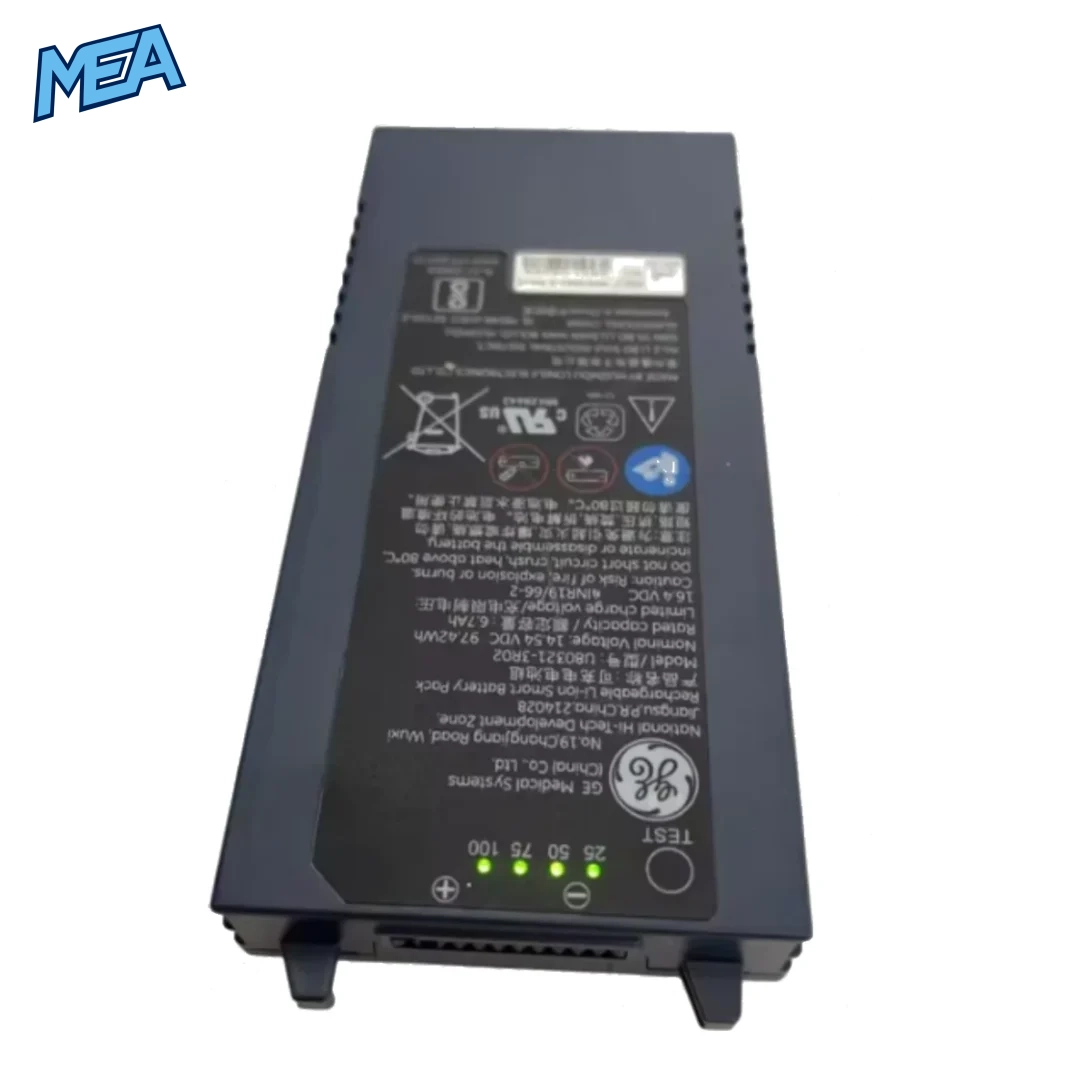 GE LOGIQ V1 V2 ultrasound replacement battery U80321-3R02 lithium-ion power pack