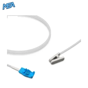 GE OXY-E-UN adult ear clip SpO2 sensor 1.0m with OxyTip+ 8 pin connector