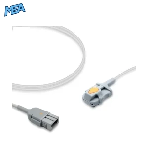 GE TruSignal TS-SP3-MC pediatric soft tip SpO2 sensor with 3.0m cable and 9-pin connector