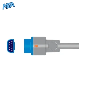 9-pin connector diagram for GE TS-F-D SpO2 sensor cable