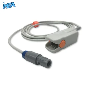 Adult Hard Shell SpO2 Sensor 3.0m for General Meditech Monitors Reusable, Technology: Digital view 2