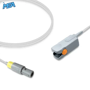 Adult Hard Shell SpO2 Sensor 3.0m for Goldway Monitors Reusable, Technology: Digital