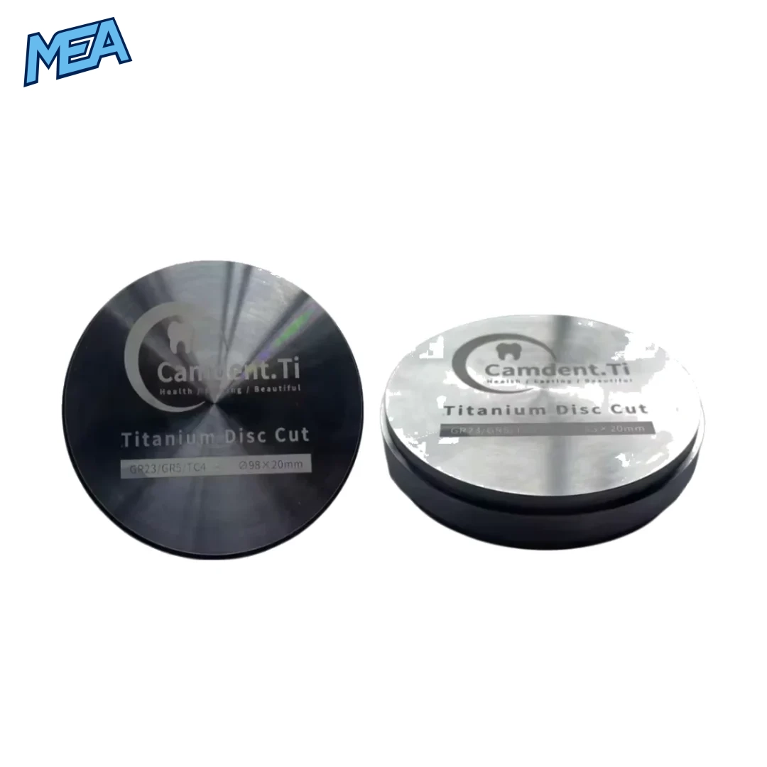 GR23 GR5 TC4 Dental Titanium Alloy Disc for Crowns and Bridges