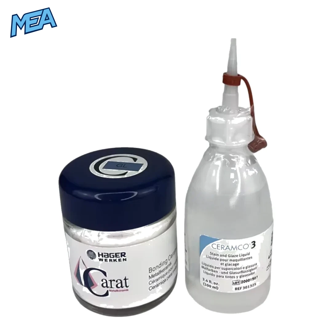 Dentsply Sirona Hager Werken Carat Stains Overglaze Ceramic GL 75g Dental Glaze Powder 2 Hager Werken Carat Glaze Ceramic GL 75g porcelain dental overglaze powder