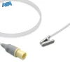 Adult Ear Clip SpO2 Sensor 3.0m for Hellige Monitors Reusable, Technology: Nellcor OxiMax 5 Adult Ear Clip SpO2 Sensor 3.0m for Hellige Monitors Reusable, Technology: Nellcor OxiMax