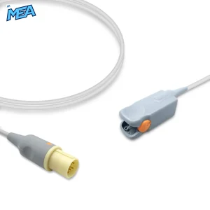 Pediatric Hard Shell SpO2 Sensor 3.0m for Hellige Monitors Reusable, Technology: Nellcor OxiMax