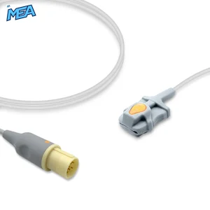 Pediatric Soft Tip SpO2 Sensor 3.0m for Hellige Monitors Reusable, Technology: Nellcor OxiMax