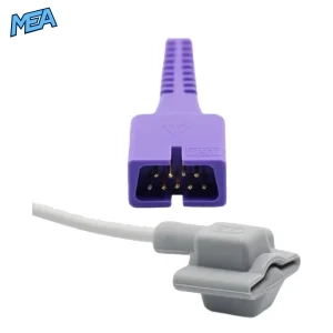 Infant soft pulse oximeter sensor compatible with Nellcor OxiMax technology for hospital patient monitoring