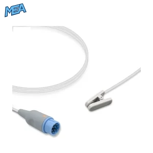 Infinium Adult Ear Clip SpO2 Sensor 3.0m with Nellcor Oxismart technology, reusable