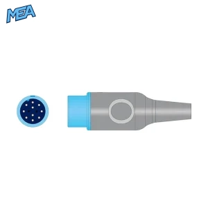 Infinium ear clip SpO2 sensor round monitor connector pin layout diagram