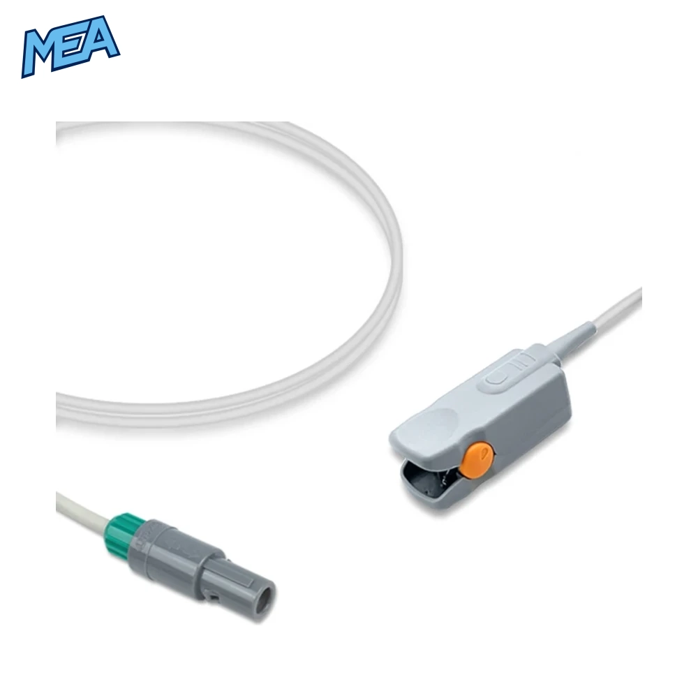 Infinium Adult Hard Shell SpO2 Sensor 3.0m (Nellcor OxiMax Reusable New) 1 Infinium OxiMax adult hard shell SpO2 sensor with 3m cable and round push-pull connector