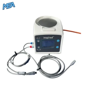 Inspired VHB20 Heated Humidifier with real-time humidity monitoring and dual servo temperature control for respiratory therapy