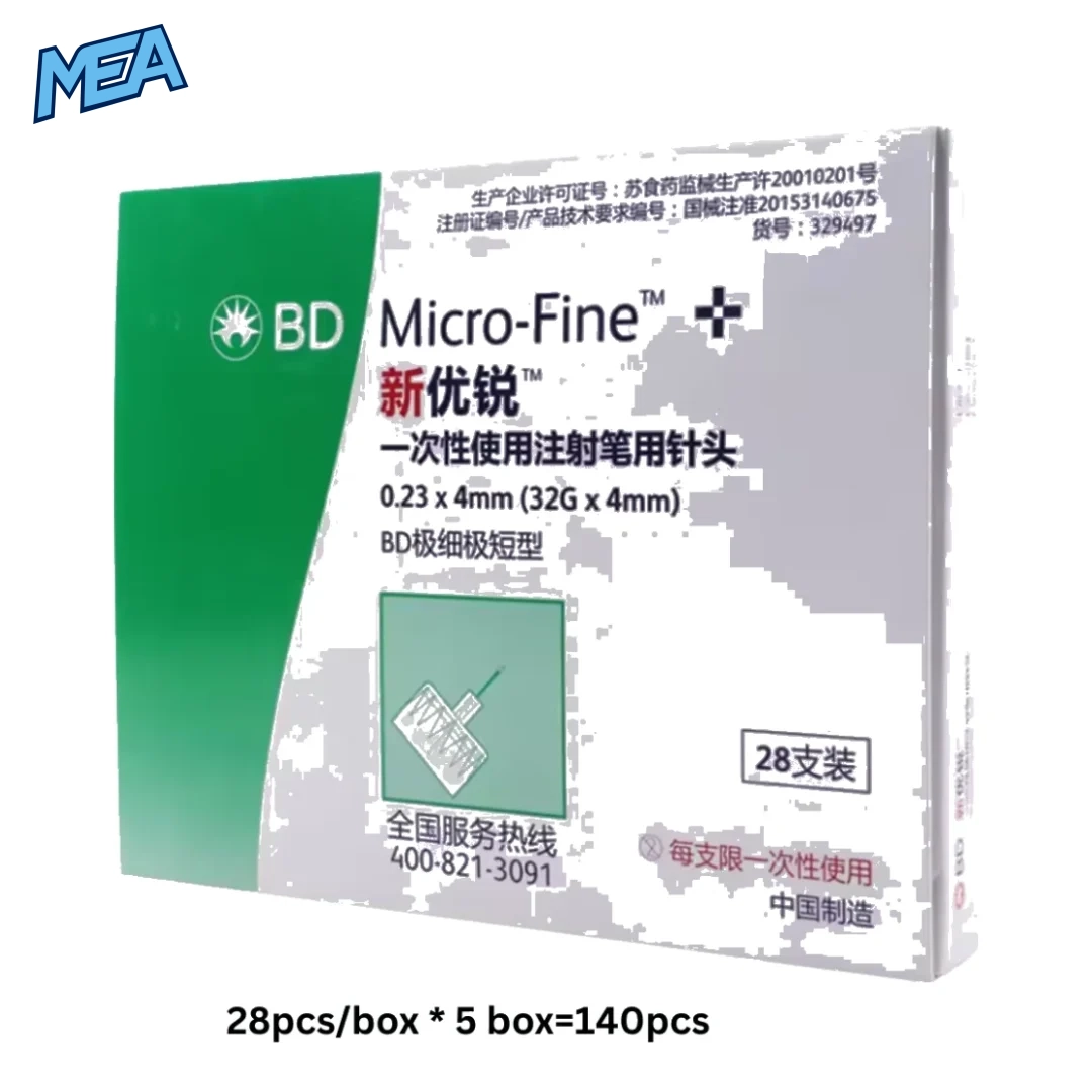 insulin injector diabetes pen needles 140 pcs pack