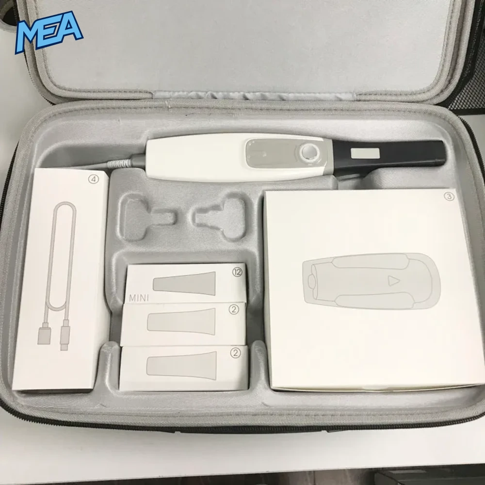 Intraoral Scanner Escaner Intraoral Dental With Free Software And Complete Ecosystem 2 Intraoral scanner complete kit with handpiece, tips, base and cable in carry case