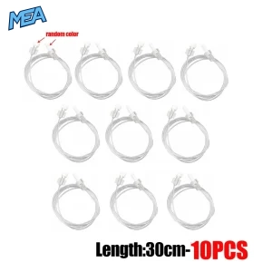 Sterile IV extension tube 30cm length, 10-pack infusion extension line