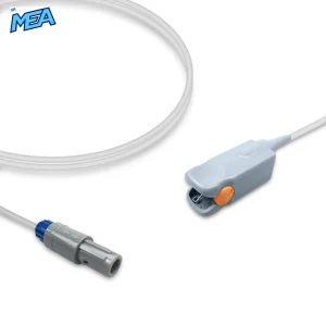 Pediatric Hard Shell SpO2 Sensor 3.0m for Jeteem Monitors Reusable, Technology: Nellcor Oxismart