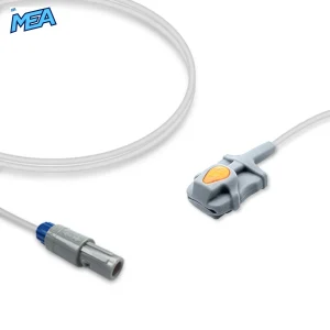 Pediatric Soft Tip SpO2 Sensor 3.0m for Jeteem Monitors Reusable, Technology: Nellcor Oxismart