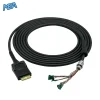 Karl Storz Telecam 20212130 camera head cable, black, with gold-plated plug and colour-coded leads