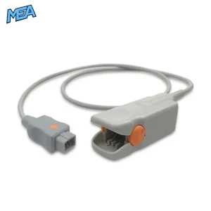 Konica Minolta SR-5C adult hard shell SpO2 sensor with 0.3m cable and finger clip