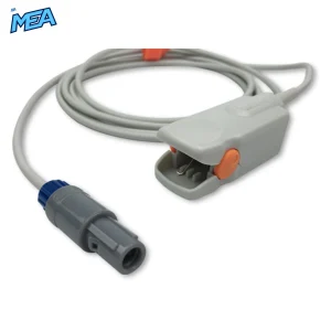 Adult Hard Shell SpO2 Sensor 3.0m for Kontron Monitors Reusable, Technology: Nellcor Oxismart view 2
