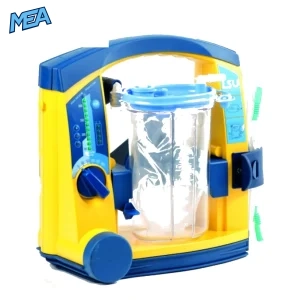 Laerdal LSU portable suction machine with disposable bag system for EMS emergency airway suction procedures
