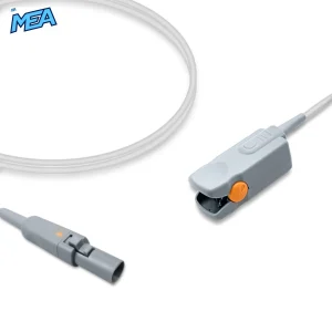 Adult Hard Shell SpO2 Sensor 3.0m for M&B Monitors Reusable, Technology: Nellcor Oxismart
