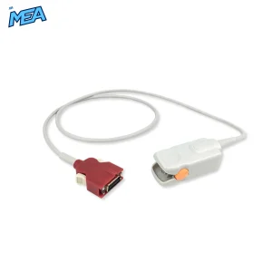 Adult Hard Shell SpO2 Sensor 1.0m for Masimo 2053 (Red DCI-DC3) Reusable, Technology: SET