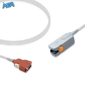 Adult Hard Shell SpO2 Sensor 3.6m for Masimo 2054 (Red DCI-DC12) Reusable, Technology: SET