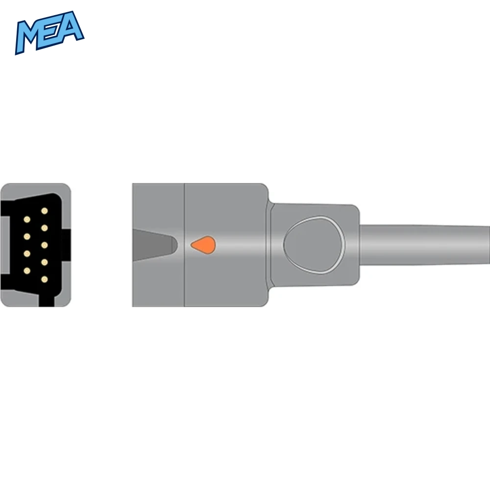 Masimo 2606 LNCS Adult/Neonate Non-Adhesive Foam SpO2 Sensor 0.9m (Disposable Box of 20) 2 Masimo LNCS connector diagram for 2606 adult/neonate foam SpO2 sensor