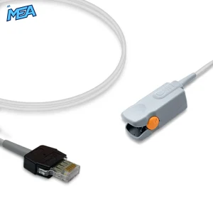 Adult Hard Shell SpO2 Sensor 1.0m for Mediaid POX020-100S Reusable