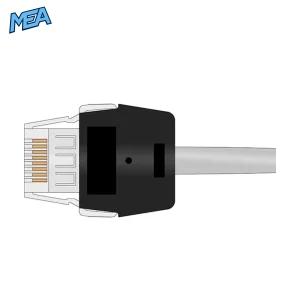 Modular plug connector of the Mediaid POX020-100S adult SpO2 sensor