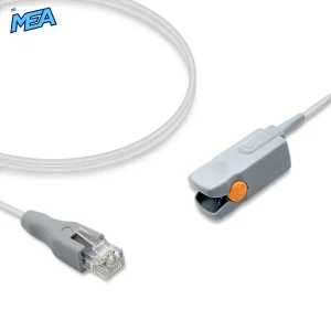 Adult Hard Shell SpO2 Sensor 3.0m for Mediaid POX020-105 Reusable